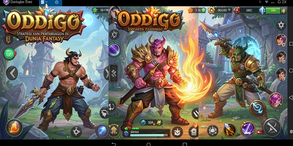 Gameplay strategis yang mendebarkan di ODDIGO.