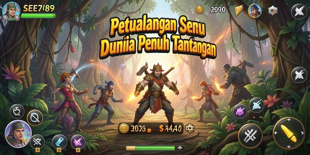 Gameplay SEE789 yang menarik dan penuh tantangan dalam petualangan.